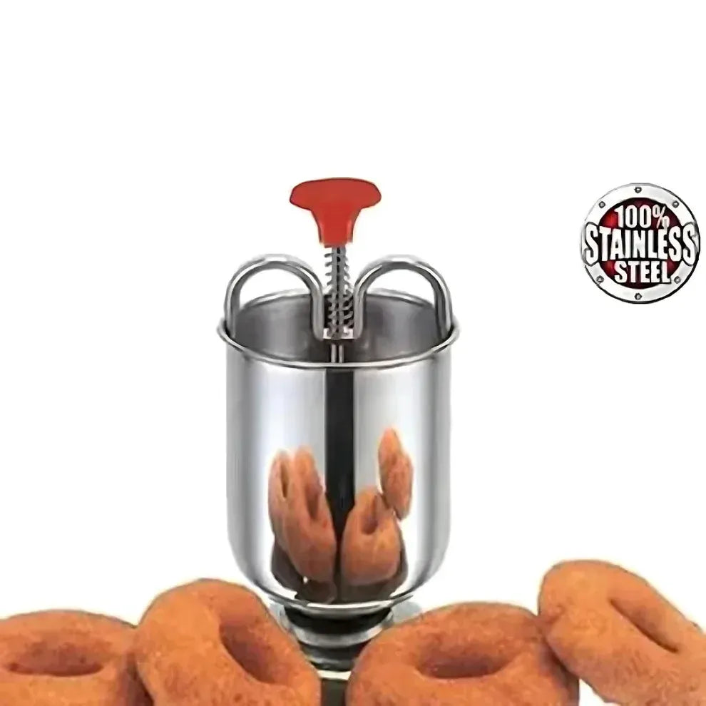 Stainless Steel Medu Vada Maker with Stand – Perfect Vadas Every Time @ Just ₹499