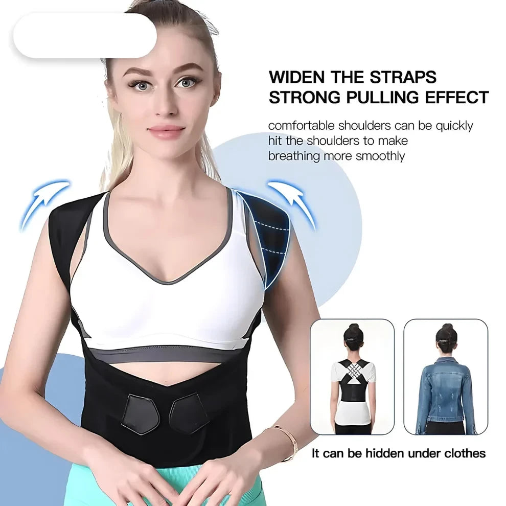🔥Unisex Posture Corrector Belt – Just ₹499🔥