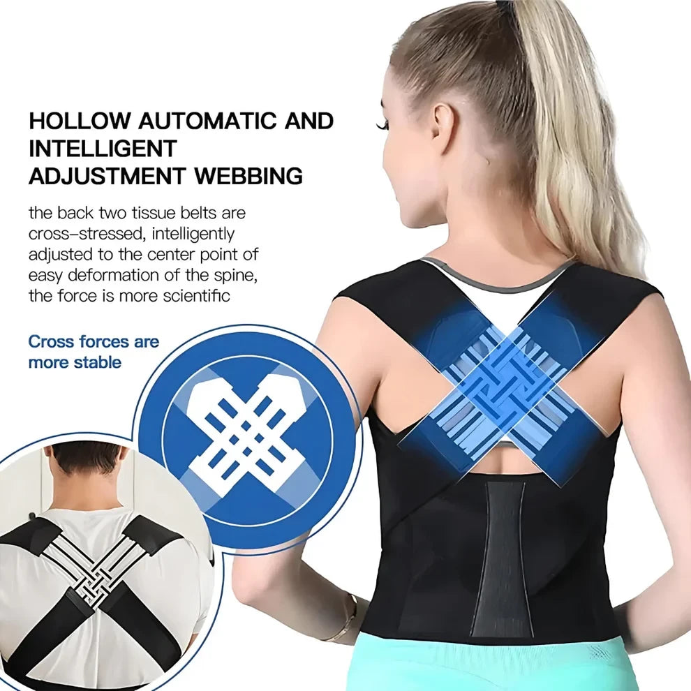 🔥Unisex Posture Corrector Belt – Just ₹499🔥