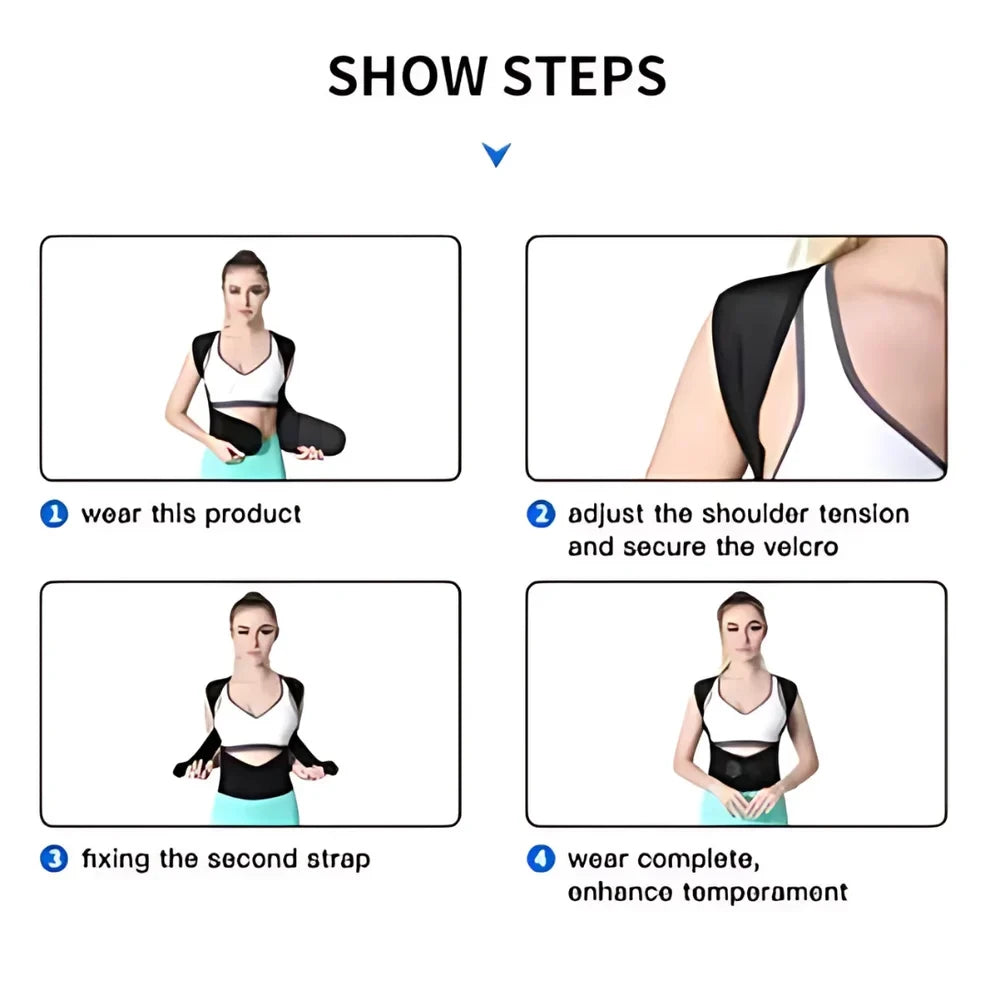 🔥Unisex Posture Corrector Belt – Just ₹499🔥