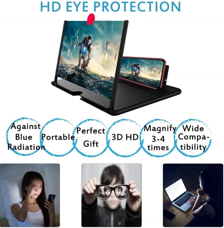 Screen Magnifier (10-INCH) Screen Mobile Screen @ Just Rs.499/-