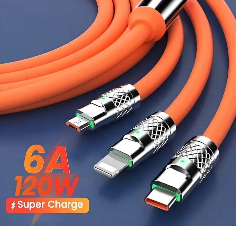 Fast Charging Data Cable 3 in 1 @ Just Rs.499/-
