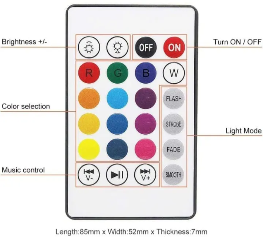 Color Changing LED Bulb with Bluetooth Speaker & Remote @ Just Rs.599/-