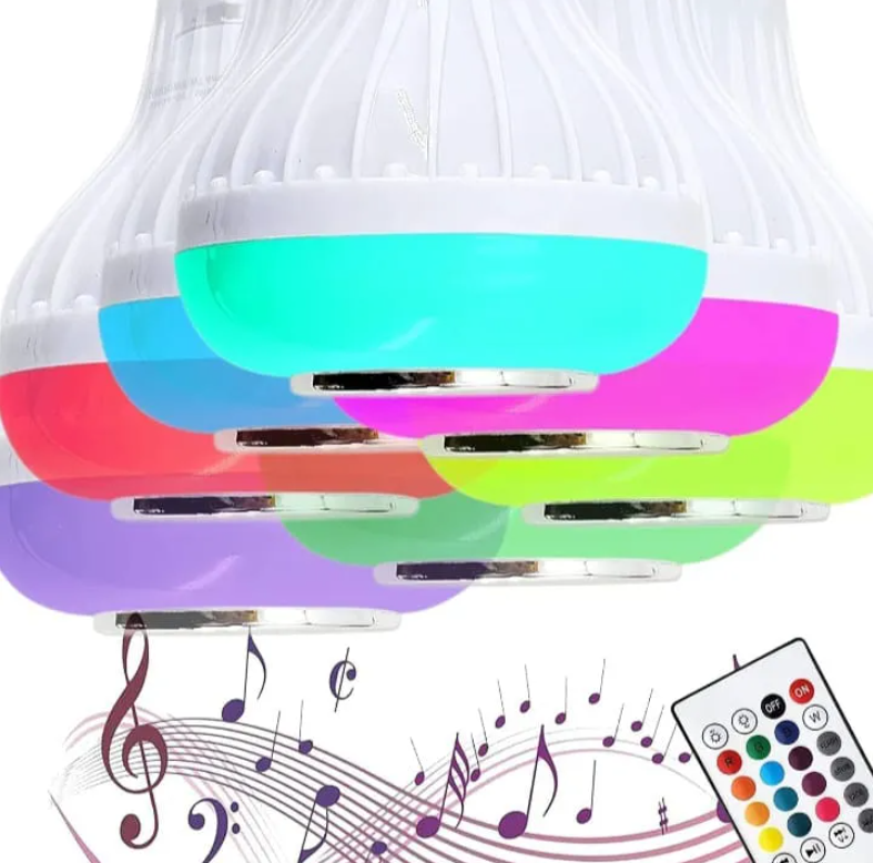 Color Changing LED Bulb with Bluetooth Speaker & Remote @ Just Rs.599/-