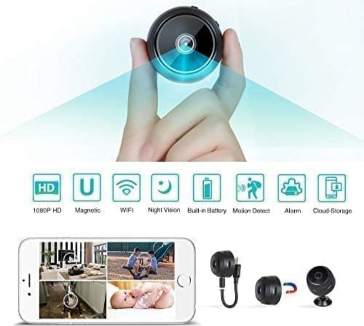 Rechargeable Wi-Fi HD CCTV Live Camera @ Just Rs. 1,299