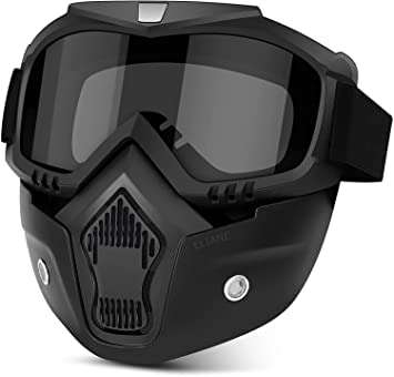 All-in-One Face Shield & Safety Glasses – Clear, Reusable & Dustproof @ Just ₹599