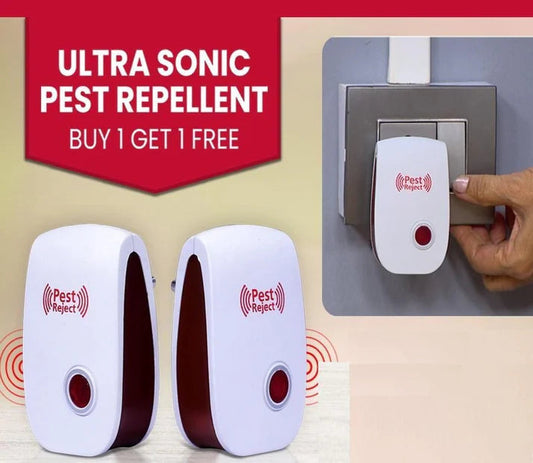 😍👉Ultrasonic Pest Repeller 🎊🔥BUY 1 GET 1 FREE TODAY🔥