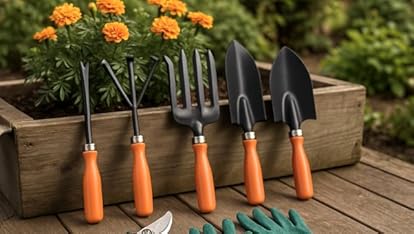 🌳 Gardening Tools Kit (5 Gardening Tool Sets) For Home Gardening @ Just Rs.599/- 🌳