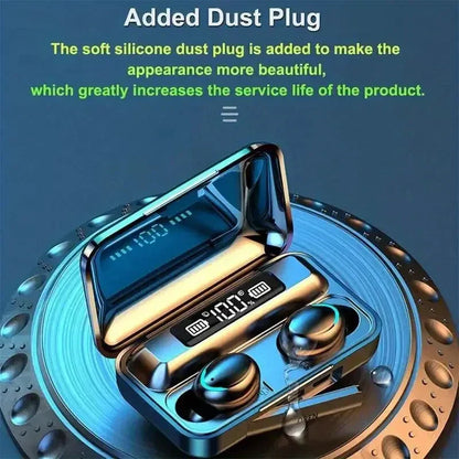 🔥Unbeatable Combo Offer🔥 🎧 Wireless Bluetooth Earbud M10 + Multifunctional Data Cable Set 💰Just Rs.599/-Only🤑