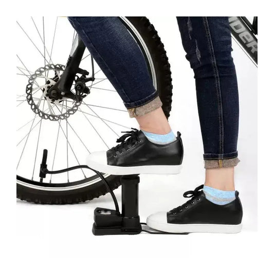 Power Up Anywhere! 🚴 High-Pressure Portable Foot Air Pump @ Just ₹599