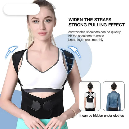 🔥Unisex Posture Corrector Belt – Just ₹499🔥