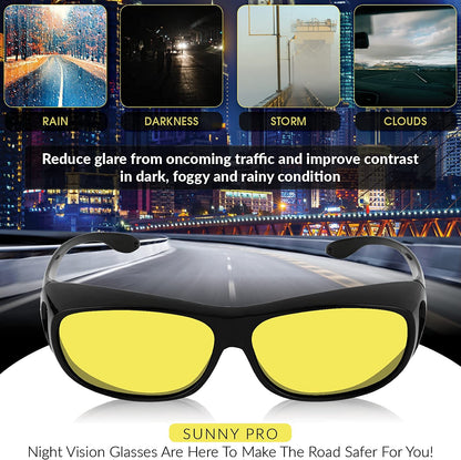 Anti Glare Day & Night HD Vision Wrap Around Goggles With Free Golden Digital Watch @ Rs. 599/- No Shipping Charges