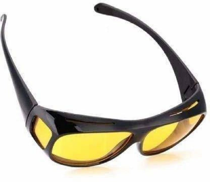 Anti Glare Day & Night HD Vision Wrap Around Goggles With Free Golden Digital Watch @ Rs. 599/- No Shipping Charges