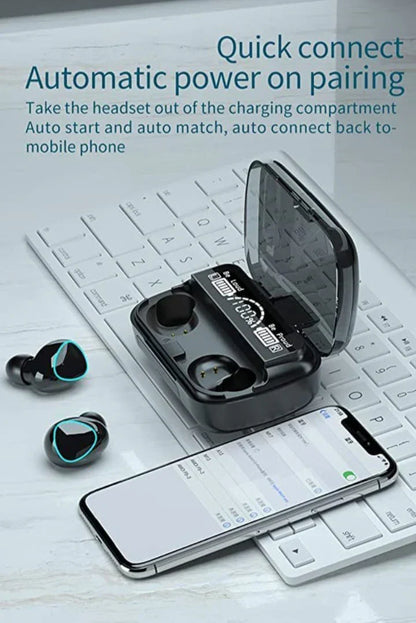 🔥 Wireless Earbuds Stereo Sports Waterproof with Microphone Bluetooth Headset @ Just Rs.699/- 🔥