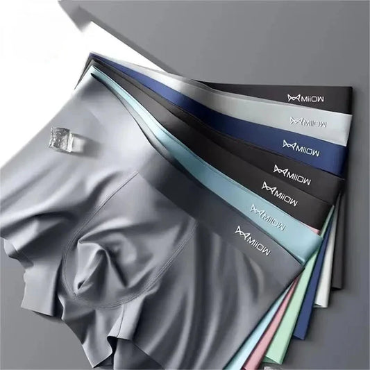 Men's Ice Silk Briefs Boxers - Buy 1 Get 2 Free @ Just Rs.599/-